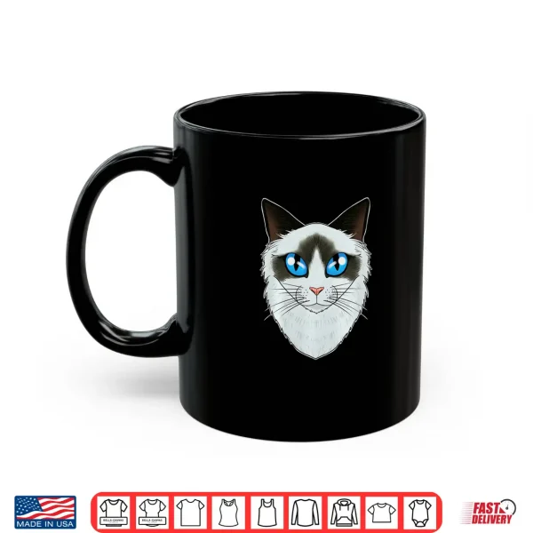 Mug Cat Lover I Cat Face I Ragdoll Cat Shirt