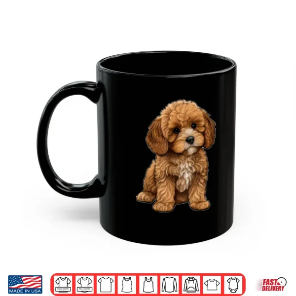 Mug Cavapoo Dog Cavalier King Charles and Poodle dog Shirt