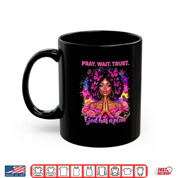 Christian Afro Faith God African American Black Women Shirt 3 Mug Christian Afro Faith God African American Black Women Shirt