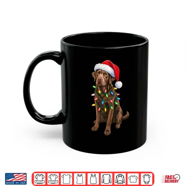 Mug Christmas Chocolate Lab Labrador Retriever Men Women Kids Shirt