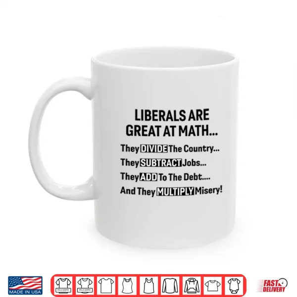 Mug Civic Numeracy Political Statement Shirt