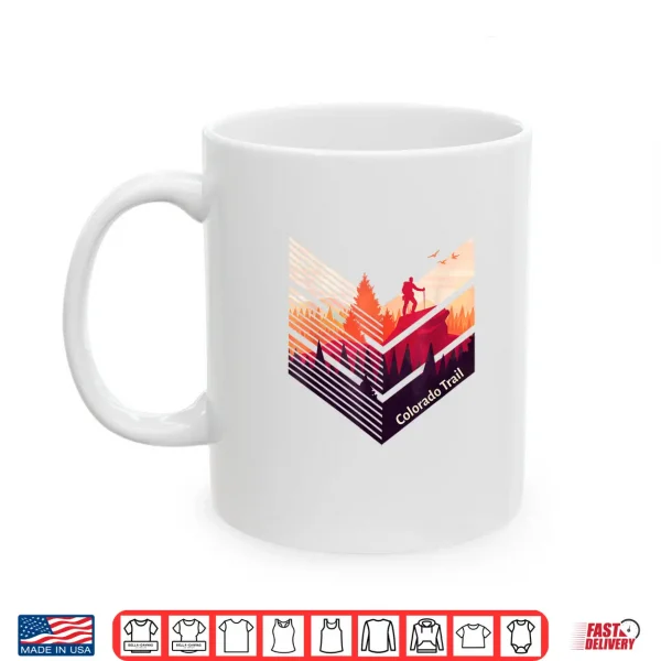 Mug Colorado Trail Backpacking Military Style Graphic Shirt