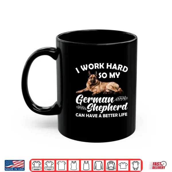 Mug Cool German Shepherd Art German Shepherd Lover Dog Professional Graphic Shirt