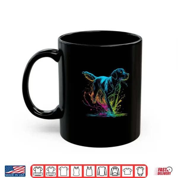 Mug Cute Black Lab Black Labrador Retriever Puppy Dog Mom Animal Shirt