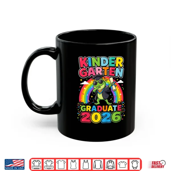 Mug Cute Kindergarten Graduate 2026 Graduation Frog Kids Boys Shirt