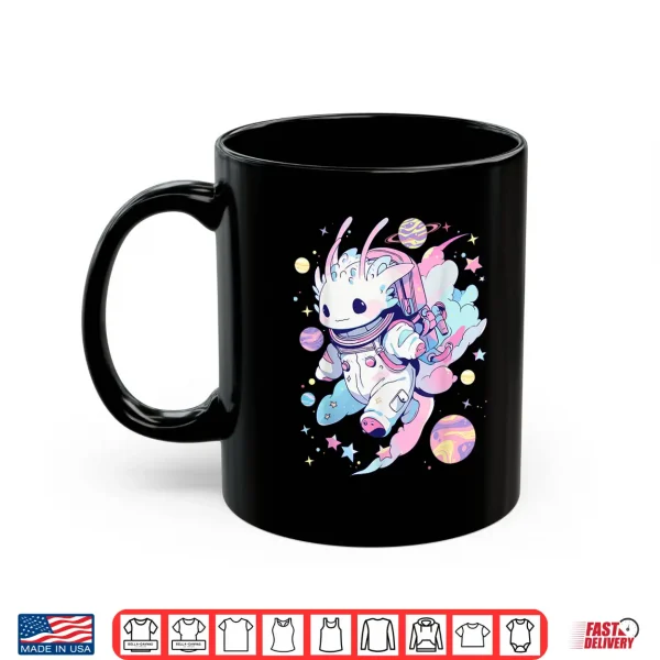 Mug Cute Space Galaxy Axolotl Pastel Goth Aesthetic Nu Goth Shirt