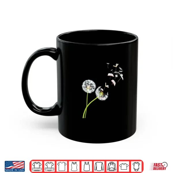Mug Dandelion Book Lover Gift Idea Bibliophile Reading Shirt