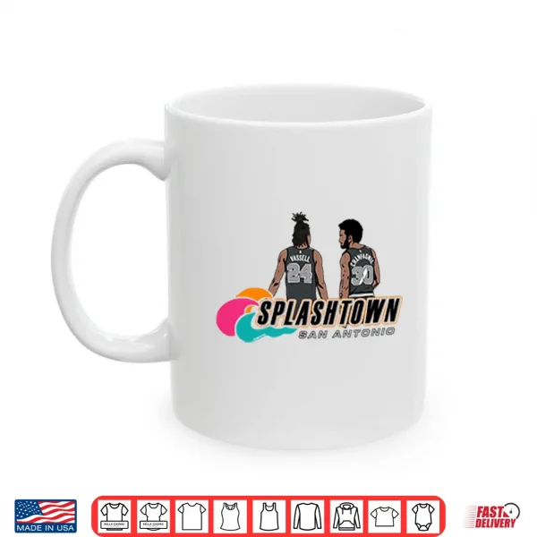 Mug Devin Vassell And Julian Champagnie Splashtown San Antonio Shirt