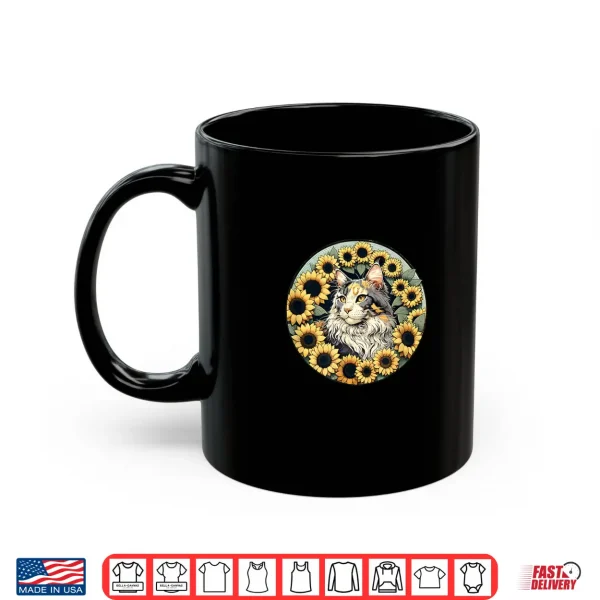 Mug Dilute Calico Maine Coon cat Shirt