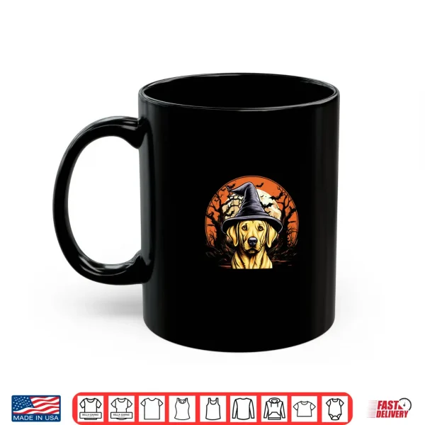 Mug Dog Lover Labrador Retriever Halloween Spooky Ghost Costume Shirt