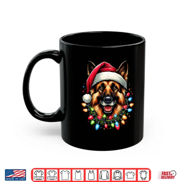 Mug Dog Owner Xmas Men Women Favorite German Shepherd Christmas Shirt