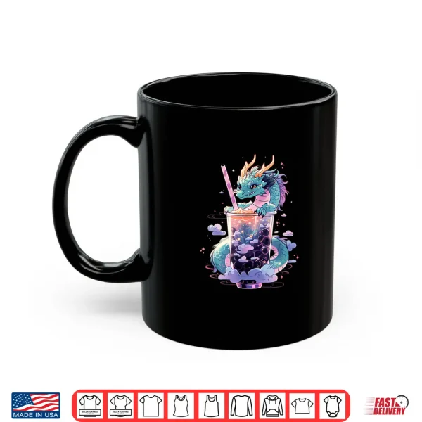 Mug Dragon Boba Tea Bubble Tea Anime Kawaii Shirt
