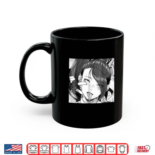 Mug Ecchi Otaku Hentai Waifu Ahegao Girl Manga Anime Shirt 2