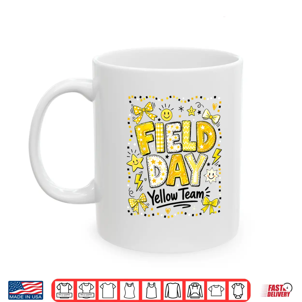 Field Day Yellow Team Funny Teacher Field Day Games Shirt Field Day Yellow Team Funny Teacher Field Day Games Shirt