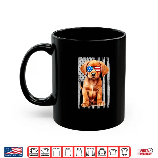Mug Fox Red Lab Mom Dad Flag Labrador Retriever Shirt