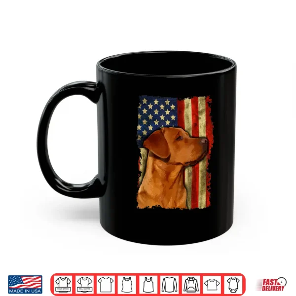 Mug Fox Red Labrador Retriever USA Fox Red Labrador Dog Lover Shirt