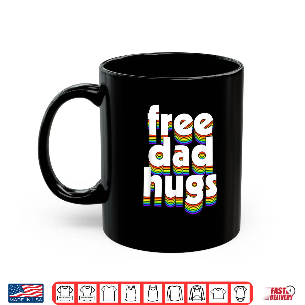 Free Dad Hugs Rainbow Love Ally Lgbt Pride Lgbtq Fathers Day Shirt Free Dad Hugs Rainbow Love Ally Lgbt Pride Lgbtq Fathers Day Shirt