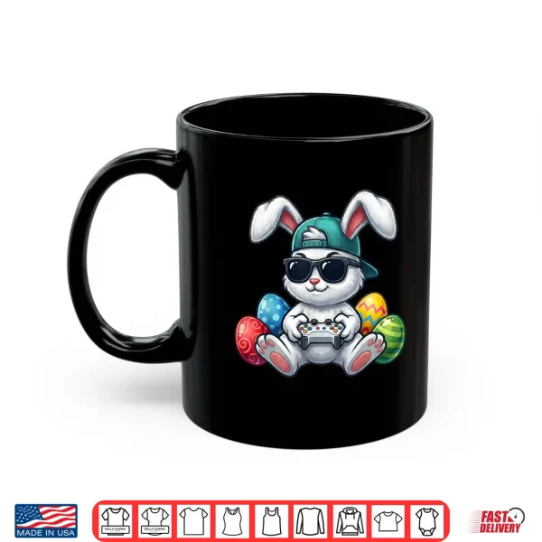 Mug Funny Easter Bunny Gaming Video Game Gamer Easter Day Boys Shirt