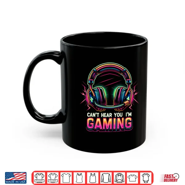 Mug Funny Gamer Shirt for Boys Teens Men Video Gaming Graphic Shirt