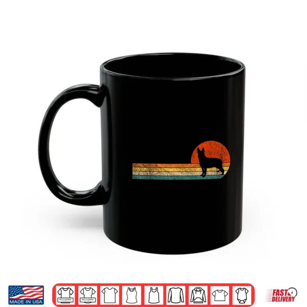 Mug Funny German Shepherd Dog Owner Retro Vintage Shirt