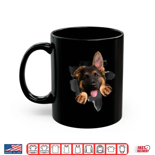 Mug Funny German Shepherd Lovers Design For Men Women Pet Dog Shirt