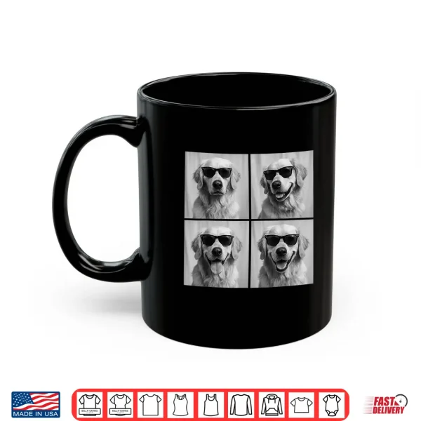 Mug Funny Golden Retriever Lover Cute Golden Dog Photo Booth Shirt