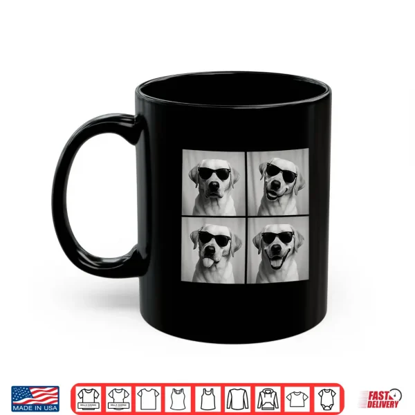 Mug Funny Labrador Dog Lover Cute Yellow Lab Photo Booth Shirt