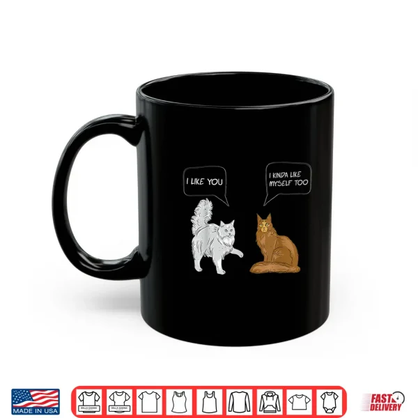 Mug Funny Maine Coon Cat Lover Professional Minimalist Modern Graphic Shirt
