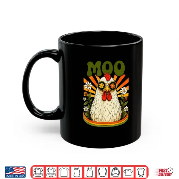 Funny Moo Chicken Farm Animal Vintage Shirt 3 Mug Funny Moo Chicken Farm Animal Vintage Shirt
