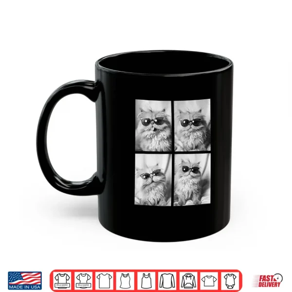 Mug Funny Persian Cat Lover Cute Kitten Sunglasses Pet Feline Shirt