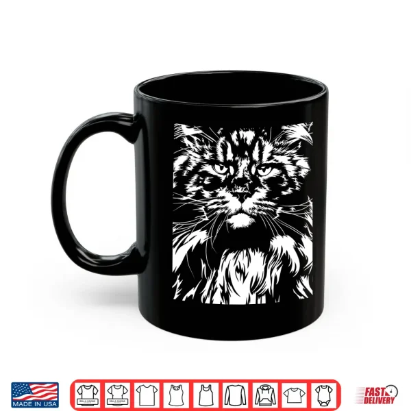 Mug Funny Proud Maine Coon big cat Shirt gift