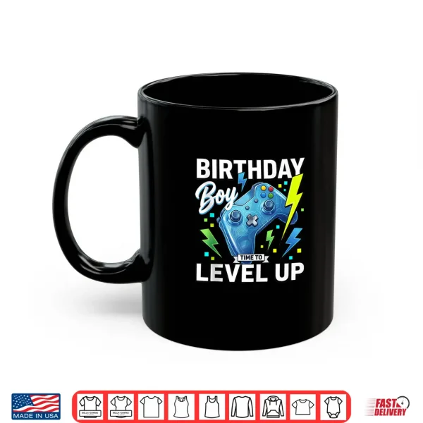 Mug Gamer Birthday Time To Level Up Shirt
