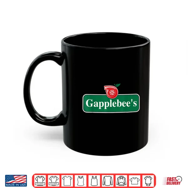 Mug Gapplebees Funny Turbo Race Car Enthusiast Racing Shirt