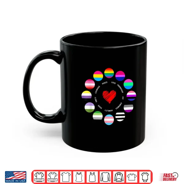 Mug Gay Pride LGBTQ Rainbow LGBT Pride Shirt