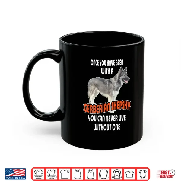 Mug Gerberian Shepsky German Shepherd Siberian Husky Dog Shirt