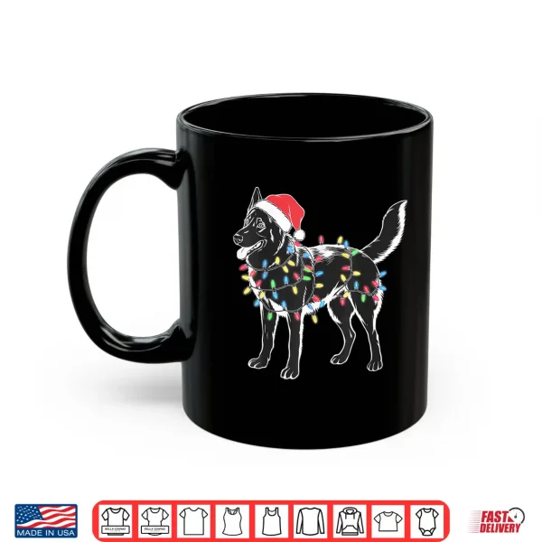 Mug German Shepherd Christmas Holiday Season Professional Graphic Shirt