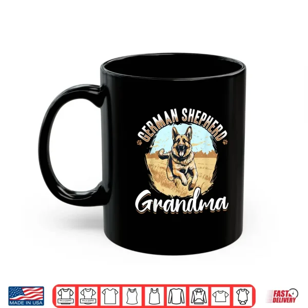 Mug German Shepherd Dog Breed German Shepherd Grandma Shirt