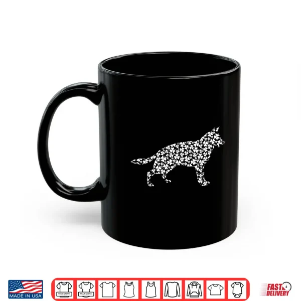 Mug German Shepherd Dog Cute Shamrock St Patricks Day Shirt