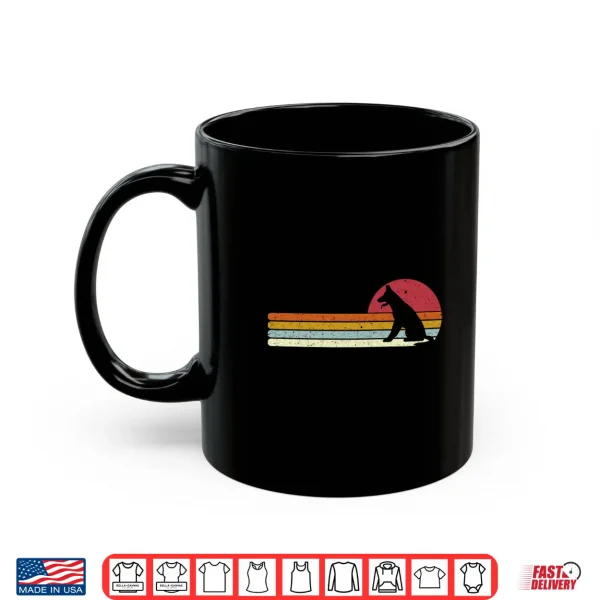Mug German Shepherd Dog Sunset for Dog Owners Shirt