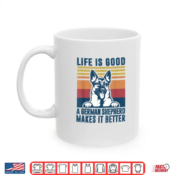 Mug German Shepherd Gift Men Women Dog Dad Mom German Shepherd Shirt