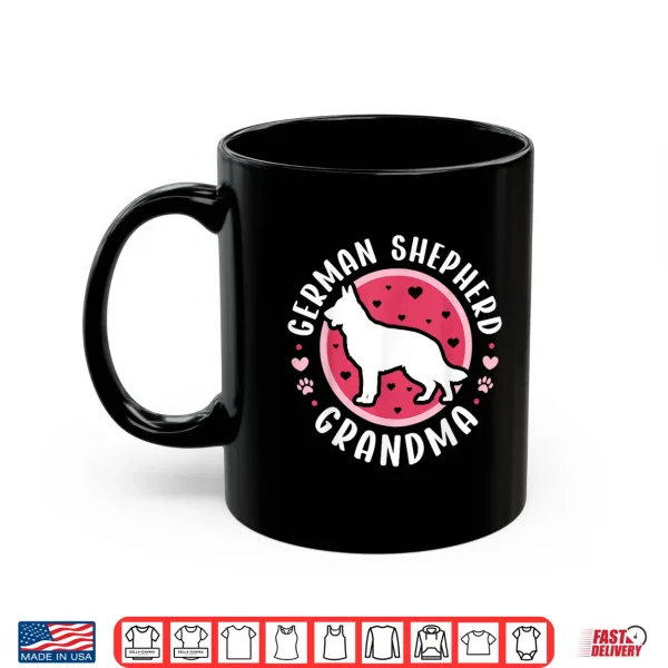 Mug German Shepherd Grandma Heart Professional Identity Shirt