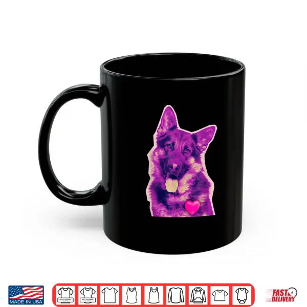 Mug German Shepherd Love Dog Lover Pet Dog Trainer Breeder Shirt