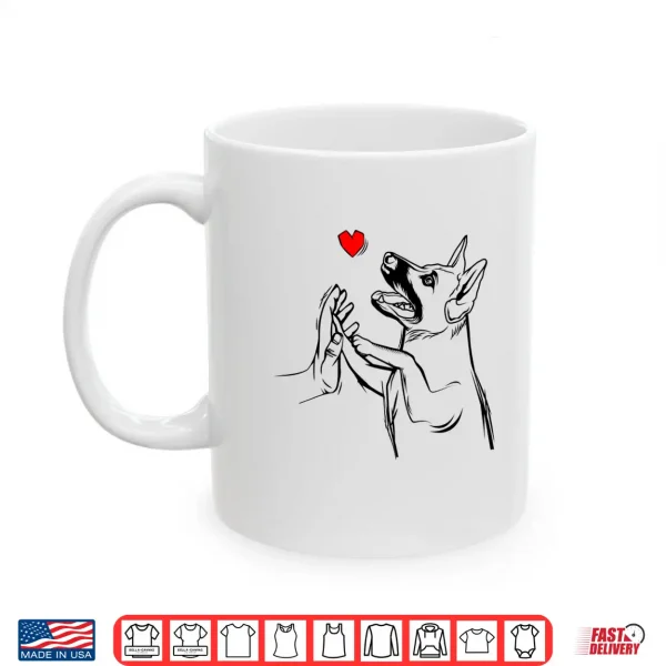 Mug German Shepherd Love Dog Mom Funny Girl Gifts Shirt