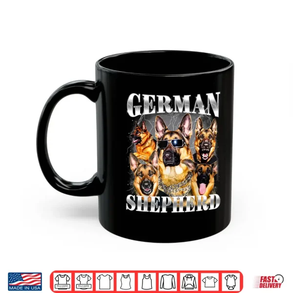 Mug German Shepherd Nineties Style Dog Owner Professional Identity Shirt