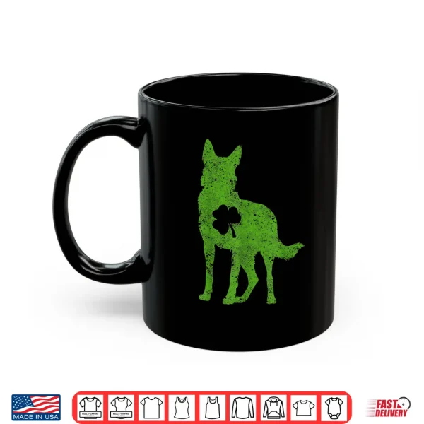 Mug German Shepherd St Patricks Day Men Dog Shamrock Shirt