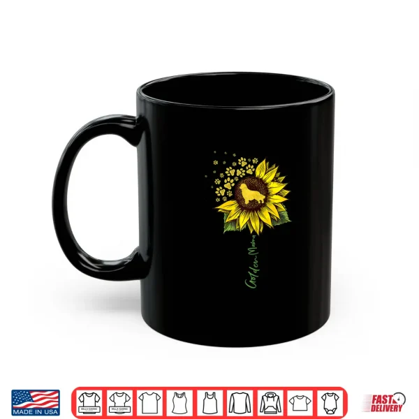 Mug Golden Mom Sunflower Golden Retriever Lover Gifts Dog Mama Shirt