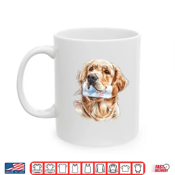 Mug Golden Retriever Beer Lovers Beer Dog Dad Happy Pet Lover Shirt