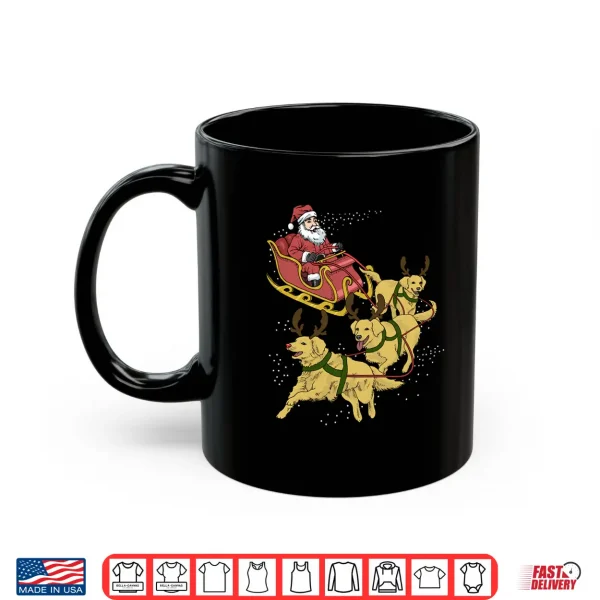 Mug Golden Retriever Christmas Shirt