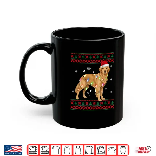 Mug Golden Retriever Christmas Sweater Golden Retriever Ugly Shirt