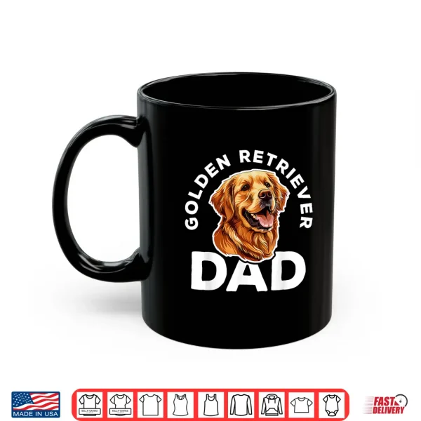 Mug Golden Retriever Dad Shirt Dog Lover Fathers Day Shirt Shirt